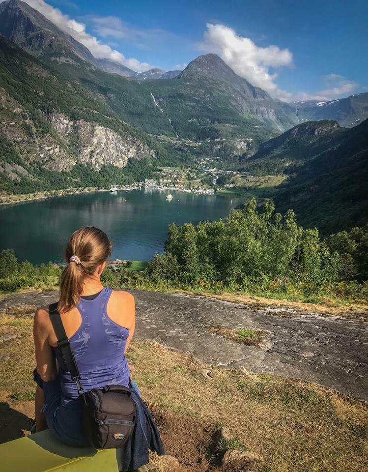 Willa Solhaug Fjordcamping Geiranger Zewnętrze zdjęcie